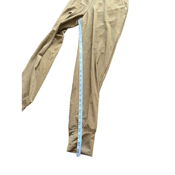 NWT Savage X Fenty Olive Metallic Sparkly Sleep & Shine Hooded One Piece Size M - Picture 12 of 13